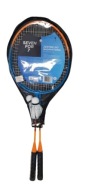 BADMINTONOVÁ súprava Sedem pre 7 2 rakety, 2 loptičky, 4 prvky