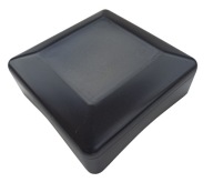 10 KS CAP 60x60mm na plotový stĺpik, krytka, profil STRIECHA 60X60