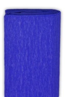 Krčený hodvábny papier - ultramarín, 50 x 200 cm