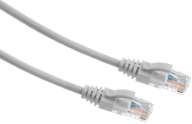 Ethernet LAN UTP patch kábel, kat. 6, 10 m, sivý, WIRE LAN10.0 GY