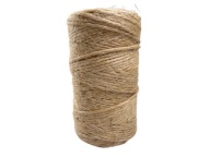 Jutové nite, prírodný povraz, 100 g, 440 x 3
