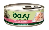Oasy prírodné mokré krmivo pre psov kuracie s lososom 150g