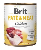 Brit Paté Meat Chicken Mokré kuracie mäso pre psov 800g