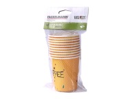 PAPIEROVÉ HRNÍČKY KÁVA 250 ML FACKELMANN 230412