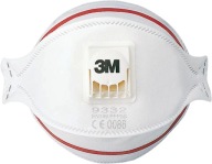 Protiprachová maska ​​3M 9332 AURA FFP3 polomaska
