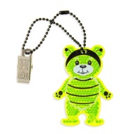 Pevný reflexný prívesok Teddy Bear Bee Yellow CE