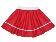 Elastická sukňa, ČERVENÝ outfit, 40 cm