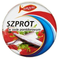 GRÁLOVÉ ŠPROTY V paradajkách 300G ..