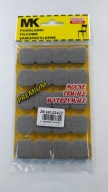 Šedé štvorcové plstené podložky 22x22mm