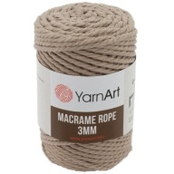 Krútená šnúra YarnArt | Macrame lano 3mm | 768