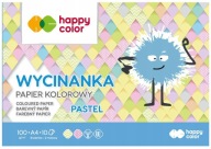 Blok Výrez z farebného papiera Pastely A4 10 listov