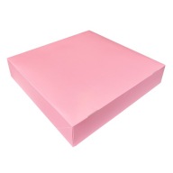 Tortový box - ružový 30 x 30 x 6 cm