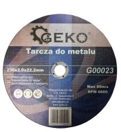 KOVOVÉ REZNÉ KOTOUČE 230x2,0 GEKO