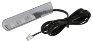 1x RGB LED klip na klip na sklenené police