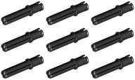 LEGO TECHNIC 18651 ČEPOVÁ AXLE čierna NOVINKA (3g) 9 ks.