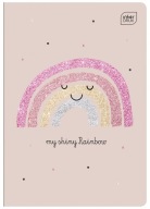 INTERPRINT ZÁPISNÍK A5-16 KONTROLOVANÝ - Glitter Girl - RAINBOW