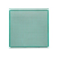 Prototyp DPS 10x10 cm, jednostranný, 1295 otvorov, potlač 2,54 mm