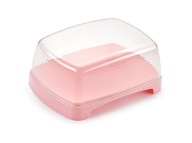 BUTTER DISH Maslová misa s pokrievkou na ruže