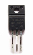 IRFIBC20 600V 1,7A 4,4R N-kanálový tranzistor 3ks.