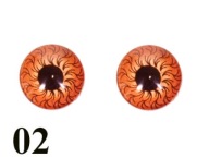 OČI PRE MASKOTOV HRAČIEK 11mm/2ks - 02