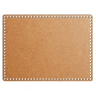 šedý základný košík dno 34x46cm HDF obdĺžnik