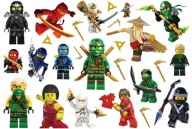UMÝVAJÚCE TETOVANIE PRE DETI NINJAGO NINJA GO CG397