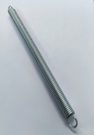 Ťažná pružina 2,5 mm x 15 x 217 x 247 POZINKOVANÁ