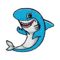 Termoadhézna nášivka na vyšívanie SHARK SHARK