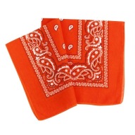 BANDANA BANDANA ŠÁLKA, ORANŽOVÁ