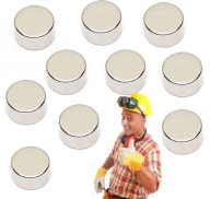 MAGNETY NEODYMIOVÉ MAGNETY 5x5 mm 10 ks. SILNÝ!