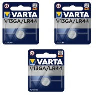 Varta V13GA, LR44, A76, AG13 L1154 batéria - 3 ks