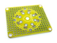 PCB PRE OKTAL 8PINOVÉ OCTÁLOVÉ ZÁKLADNE LAMP