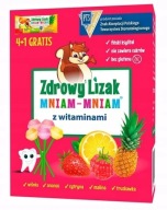 ZDRAVÉ LOLLY YUM-YUM S VITAMÍNMI ZMES CHUTÍ 4 + 1 kus