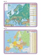 EDU PAD. 063 - FYZIKÁLNE MAPY EURÓPY A POĽSKO.