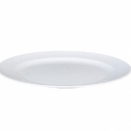 Plastový tanier 24 cm do školy, nemocnice, škôlky