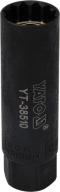 YATO nástrčný kľúč na zapaľovacie sviečky 3/8'' 14mm YT-38510