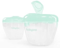 BABYONO SVETLÁ NÁDOBKA NA UPRAVENÉ SUŠENÉ MLIEČKO ZÁSOBNÍK 4 PORCIE