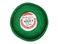 Cordonek MAJA 8 Ariadna 0363 zelená 50g 340m