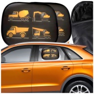 2X SLNEČNÁ CLONA DO AUTO PRE DETI OKENNÉ UV VOZIDLÁ AUTA