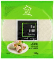 OKRUHOVÝ RYŽOVÝ PAPIER 100g VEĽKÉ JARNÉ ROLEČKY DOM ÁZIE