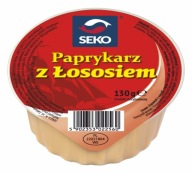 Rybia konzerva PAPRIKA S LOSOSOM Seko 130g