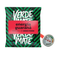 Analógový teplomer pre Yerba Mate s puzdrom + Verde Mate Energy 50g