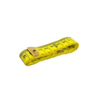 Krajčírsky centimeter 150CM miera ŽLTÁ 2298