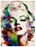 DIAMANTOVÁ MOZAIKA DIAMANTOVÁ VÝŠIVKA MARILYN MONROE