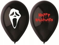 Veselé halloweenske balóny STRAŠNÉ 5 ks 30 cm Screaming