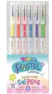 Pastelové gélové perá 6 farieb COLORINO