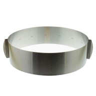 Nastaviteľná tortová alebo tortová forma, 8 cm