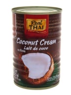 Kokosový krém 400ml Real Thai