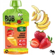 BOB SNAIL MUSSE smoothie BANÁNOVÁ JAHODA 120