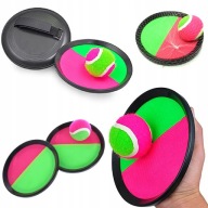 CATCHBALL CHYŤOVAŤ HRA CHYŤOVAŤ VELCRO PALETKY
